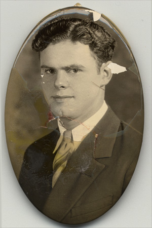 man-before